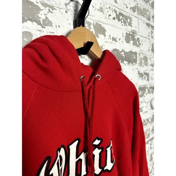 Vintage Ohio State Hoodie OSU Old English 80s Large - Picture 3 of 8